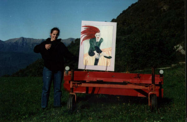 Xeidi mit Heuwender