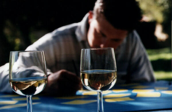 Zwei Gläser Wein