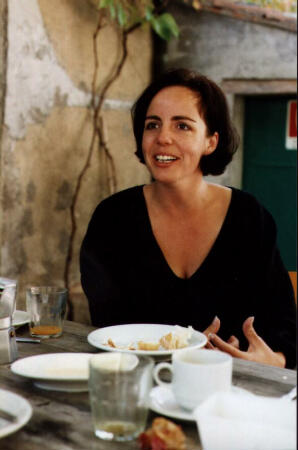 Xeidi beim Frühstück